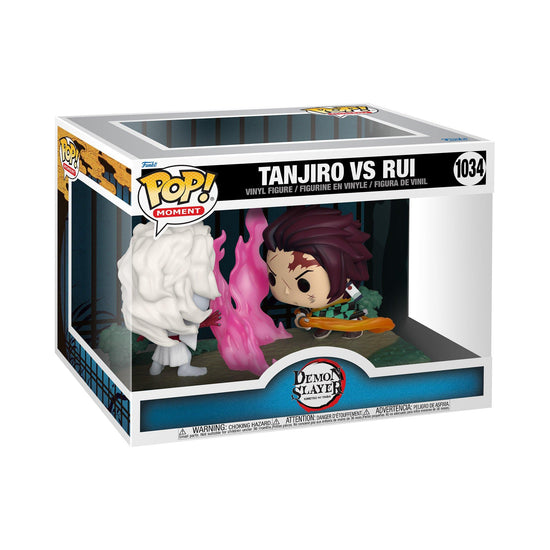Funko POP! Moment: Demon Slayer: Kimetsu no Yaiba Tanjiro VS. Rui