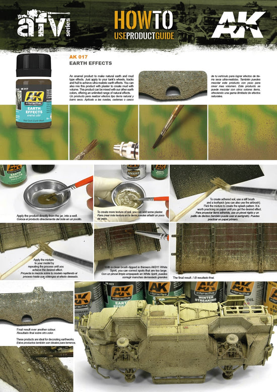 Earth Effects Enamel Paint 35ml Bottle