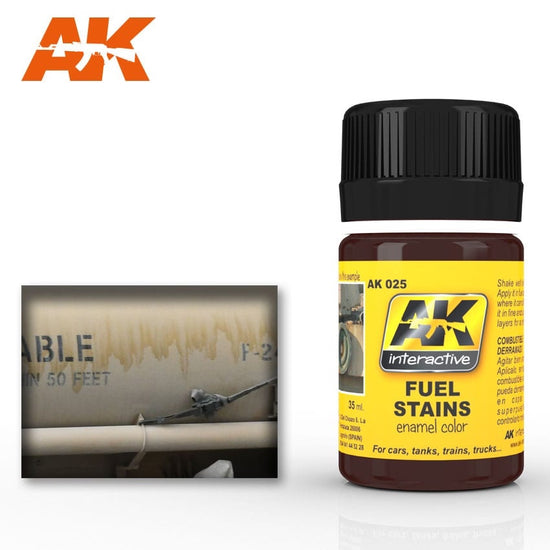 Fuel Stains Enamel Paint 35ml Bottle