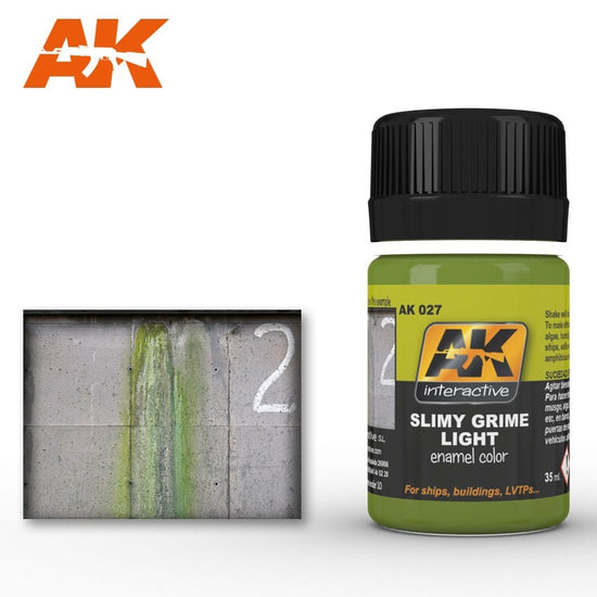 Slimy Grime Light Enamel Paint 35ml Bottle