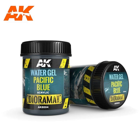 AKI Diorama Effects - Water Gel Pacific Blue Acrylic 250ml