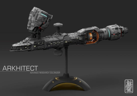 Arkhitect Spaceship Advanced Research Colonizer (Iwata Exclusive Ver.) 1/3000