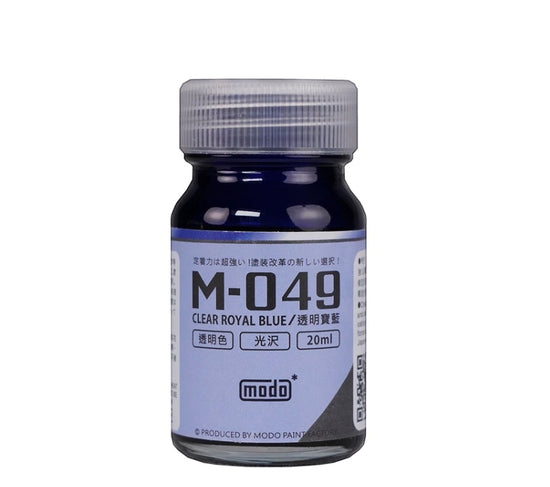 M-049 Clear Royal Blue