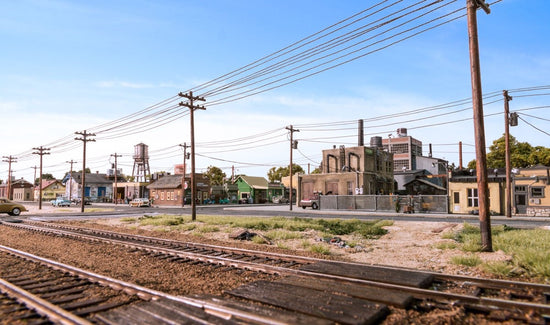 N Single Crossbar Pre-Wired Poles (4)