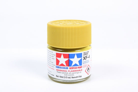 Acrylic Mini XF-4 Yellow Green Matte Finish (10ml)