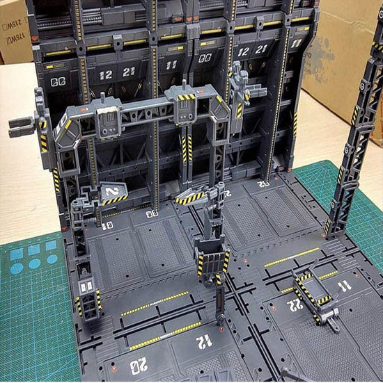 Mechanical Chain Action Base Machine Nest kits for MG Gundam Model 4 Boxes