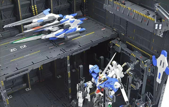 Gundam Hangar Domain Base Scenario Building Action Figure Model 10 Boxes