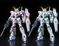 MG RX-0 Unicorn Gundam (Red or Green Frame Twin Frame Edition) Titanium Finish