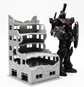 Destroyed Building MS Grade (1/144) (Multiple Options)