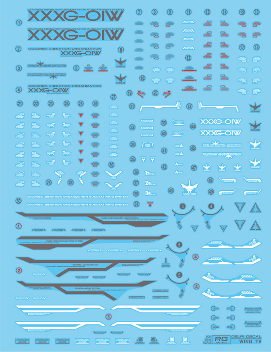 RG Wing TV ver. (Multiple Options)