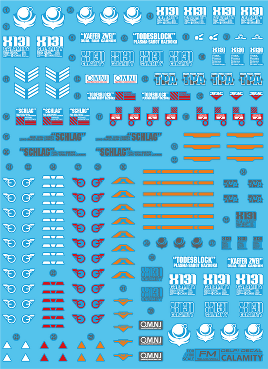 1/100 Calamity (Water Decal)