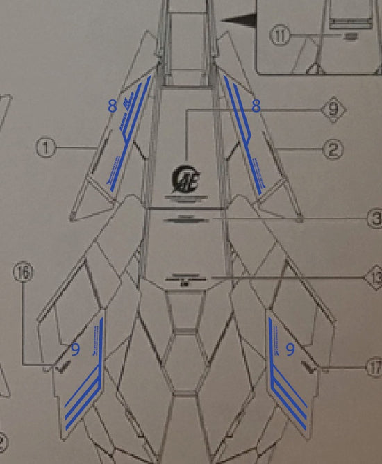 MG Phenex Original (Water Decal) (Available Narrative)