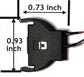 3-Volt Coin Cell Holder with Switch