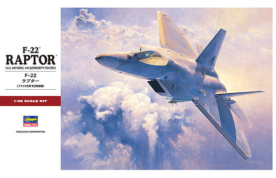 Hasegawa F-22 Raptor USAF 1:48