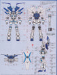 RG/HG Unicorn Perfectibility (Holo) (Water Decal) (Multiple Options)