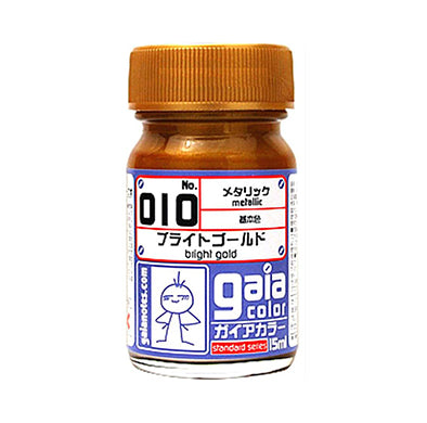 Gaia Metallic Color 010 Bright Gold