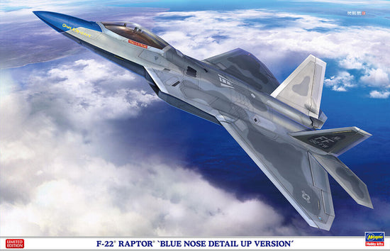 Hasegawa F-22 Raptor Blue Nose LTD 1:48