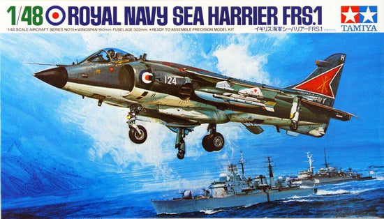 Tamiya Royal Navy Sea Harrier FRS.1 1:48 Hawker