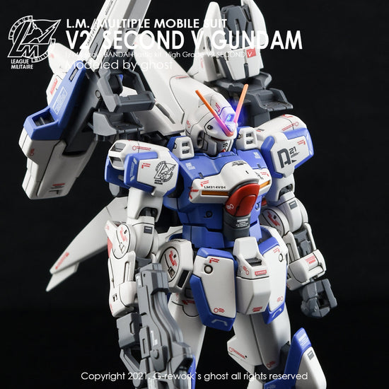 G-REWORK - [HG] Victory Two Second V Gundam (Water Decal)